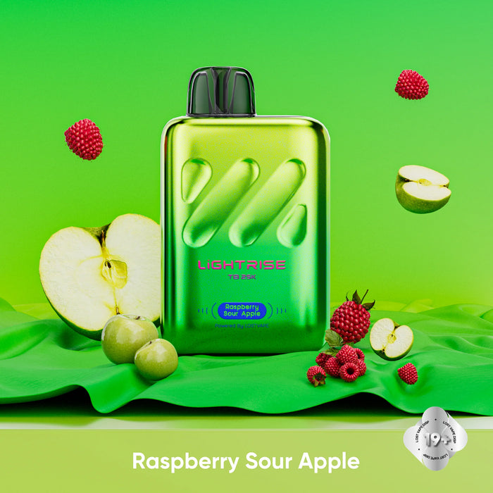 LIGHT RISE 25K Raspberry Sour Apple