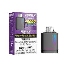 Ripper X by RUFPUF - Bomb Blue Razz Ice - 15,000 Puffs