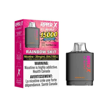 Ripper X by RUFPUF - Rainbow Skit - 15,000 Puffs
