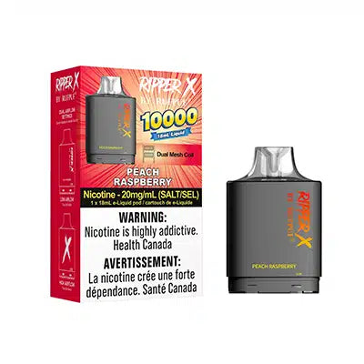 Ripper X by RUFPUF - Peach Raspberry - 15,Ripper X by RUFPUF - Peach Raspberry - 15,000 PuffsPuffs