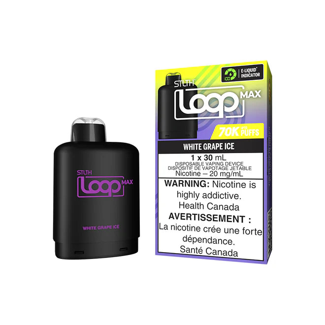 STLTH Loop 70K White Grape Ice