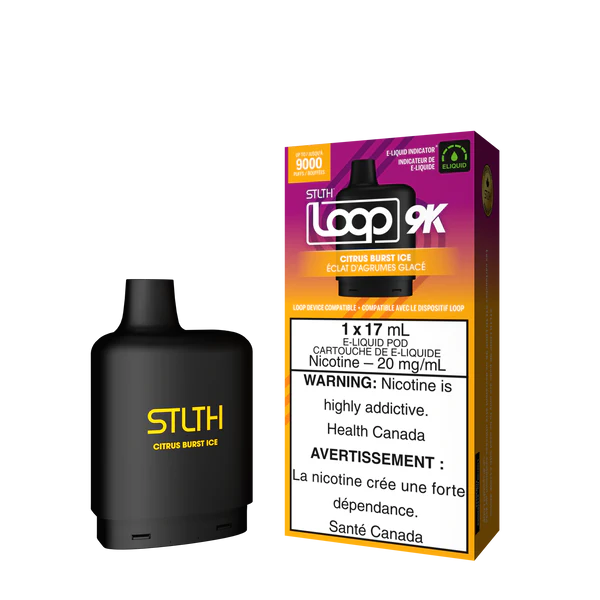 STLTH Loop 9k Citrus Burst Ice