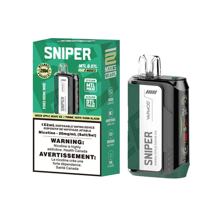 Sniper Green Apple Grape Ice