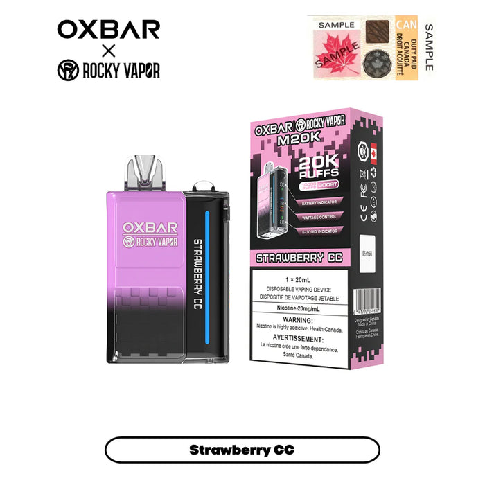Oxbar M20K Strawberry CC