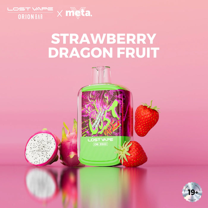 Lost Vape OB 5500 - Strawberry Dragon Fruit