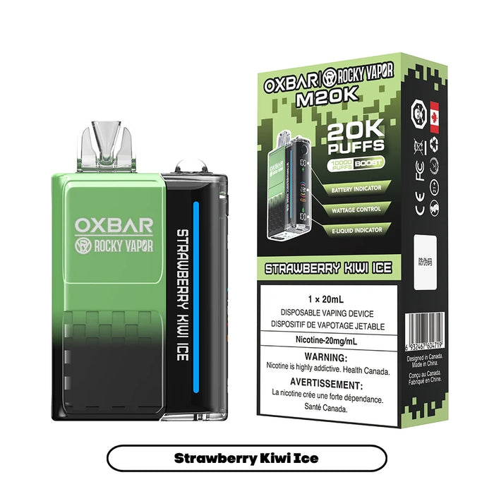 Oxbar M20K Strawberry Kiwi Ice