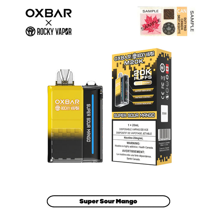 Oxbar M20K Super Sour Mango