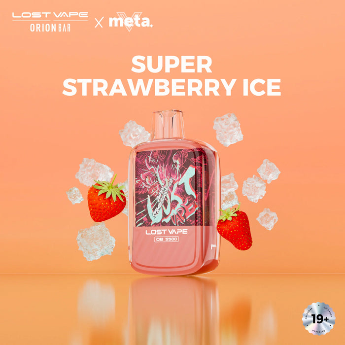 Lost Vape OB 5500 - Super Strawberry Ice