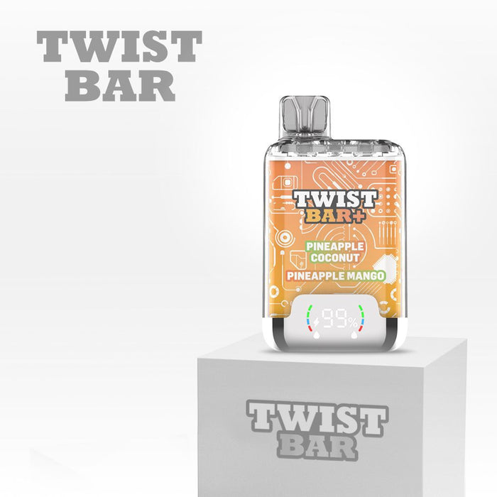 Twist Bar Pineapple Coconut + Pineapple Mango