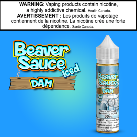 Alchemist Labs 60ml Beaver Sauce Iced Dam Salt