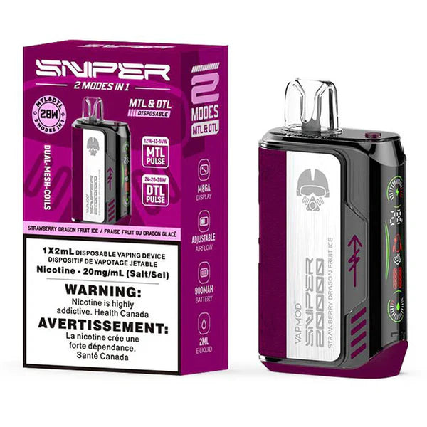 Sniper Raspberry Dragonfruit Ice