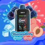 Doozy Quad Blueraspberry Spalsh Peach