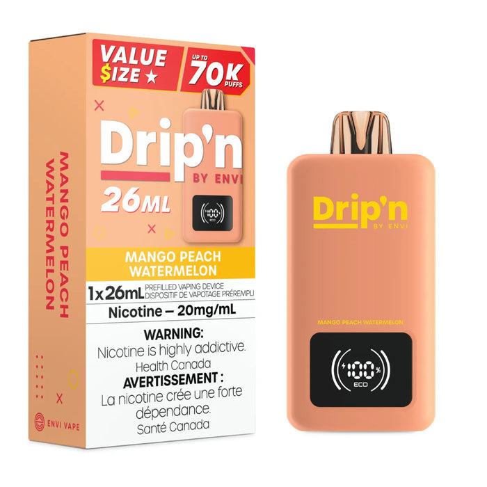 Drip’n 70k Mango Peach Watermelon
