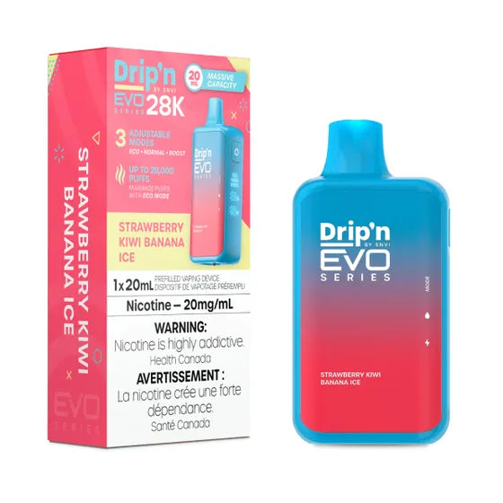 Drip’n Evo 28K Strawberry Kiwi Banana Ice