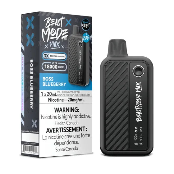 Flavour Beast Beast Mode Max 18K Boss Blueberry