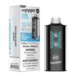 Flavour Beast 20K Unleashed Epic Blue Razz Lemon
