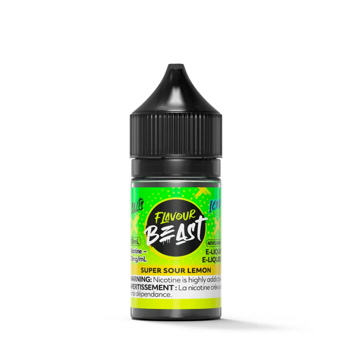 Flavour Beast E-Liquid - Super Sour Lemon Iced