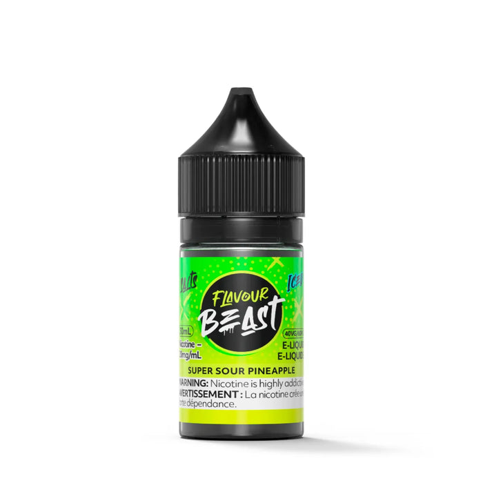 Flavour Beast E-Liquid - Super Sour Pineapple Iced