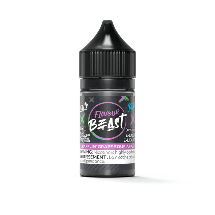 Flavour Beast E-Liquid - Grapplin Grape Sour Apple Iced