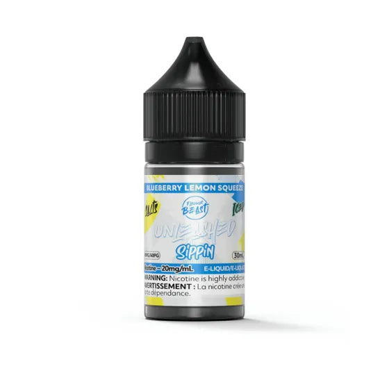 Flavour Beast E-Liquid Sippin - Blueberry Lemon Squeeze Iced