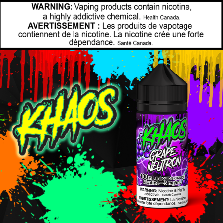 Alchemist Labs Freebase 100ml Khaos Grape Neutron Iced