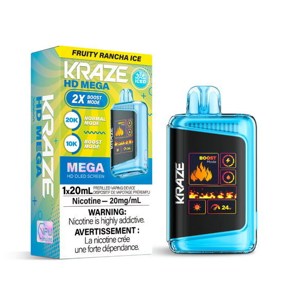 Kraze HD Mega 20KFruity Rancha Ice