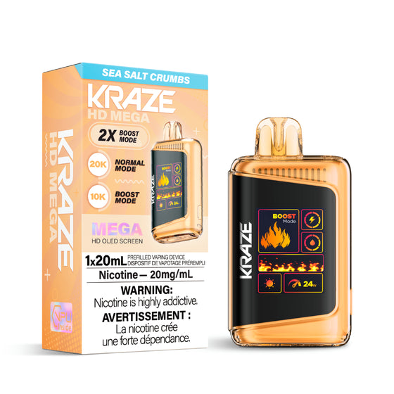Kraze HD Mega 20k Sea Salt Crumbs