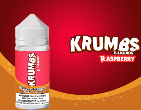 Krumbs Raspberry 100ml Excised