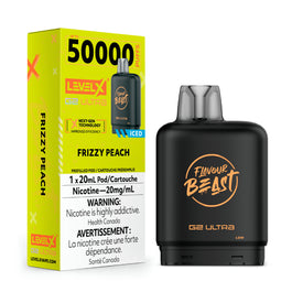 Flavour Beast Level X Boost G2 50K Frizzy Peach