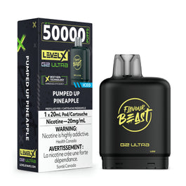 Flavour Beast Level X Boost G2 50K Pumped Up Pineapple Ice