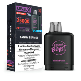 Flavour Beast Level X Boost 25K Tangy Berries