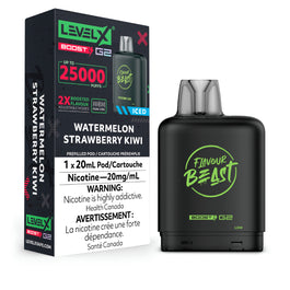 Flavour Beast Level X Boost 25K Watermelon Strawberry Kiwi