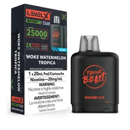 Flavour Beast Level X Boost 25K Woke Watermelon Tropica