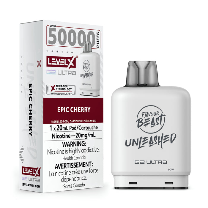 Flavour Beast Level X Unleashed 50K Epic Cherry