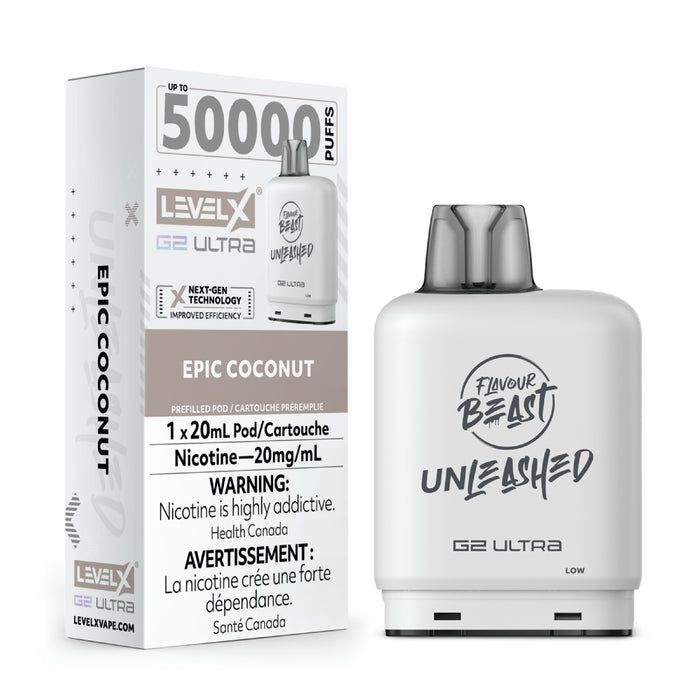 Flavour Beast Level X Unleashed 50K Epic Coconut