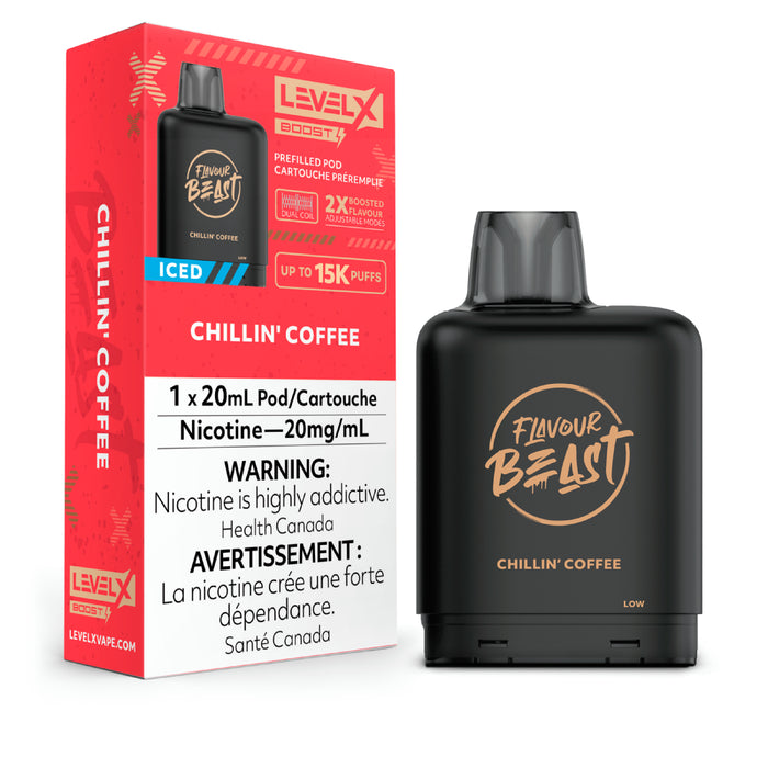 Flavour Beast Level X Boost 25K Chillin Coffee