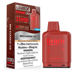Flavour Beast Level X Boost Drip’n 25K Red Classic Ice