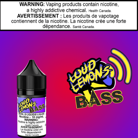 Loud Lemons Bass Salt 30ml Excised