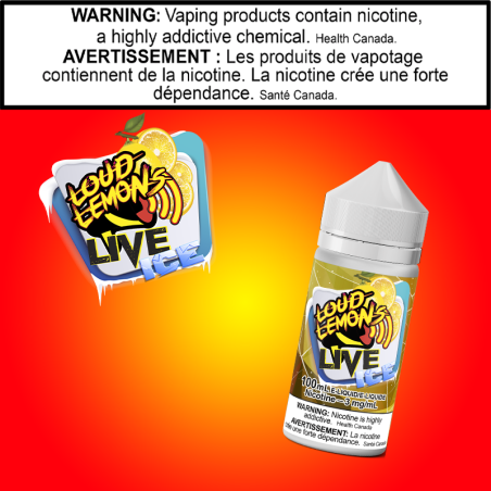 Loud Lemons Ice Live 100ml Excised