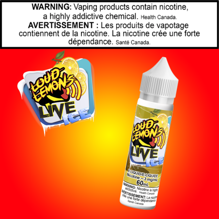 Loud Lemons Ice Live 60ml Excised
