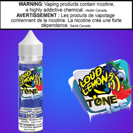 Loud Lemons Ice Tone Salt 60ml Excised