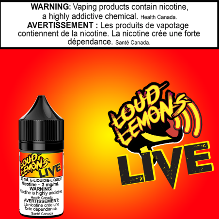 Loud Lemons Live 30ml Excised
