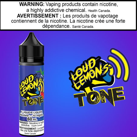 Loud Lemons Tone Salt 60ml Excised