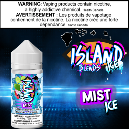 Island Blends MIST Iced 100ml Excised