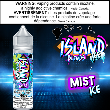 Island Blends MIST Iced 60ml Excised