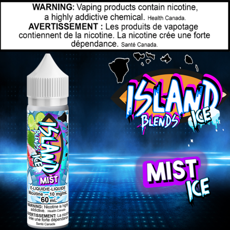Island Blends MIST Iced Salts 60ml Excised