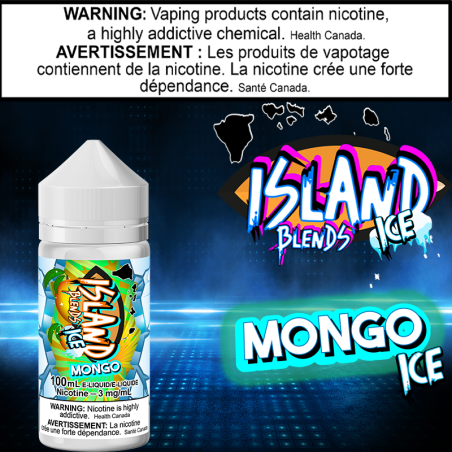 Island Blends MONGO Iced 100ml Excised