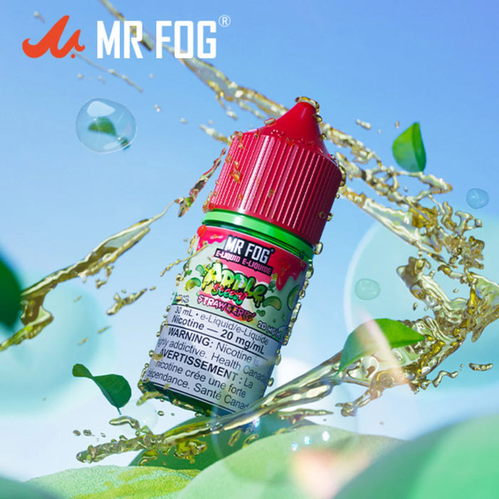 Mr Fog E liquid Salt 30ML Apple Steezy Strawberry