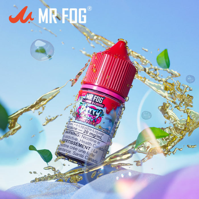 Mr Fog E liquid Salt 30ML Berry Steezy Strawberry