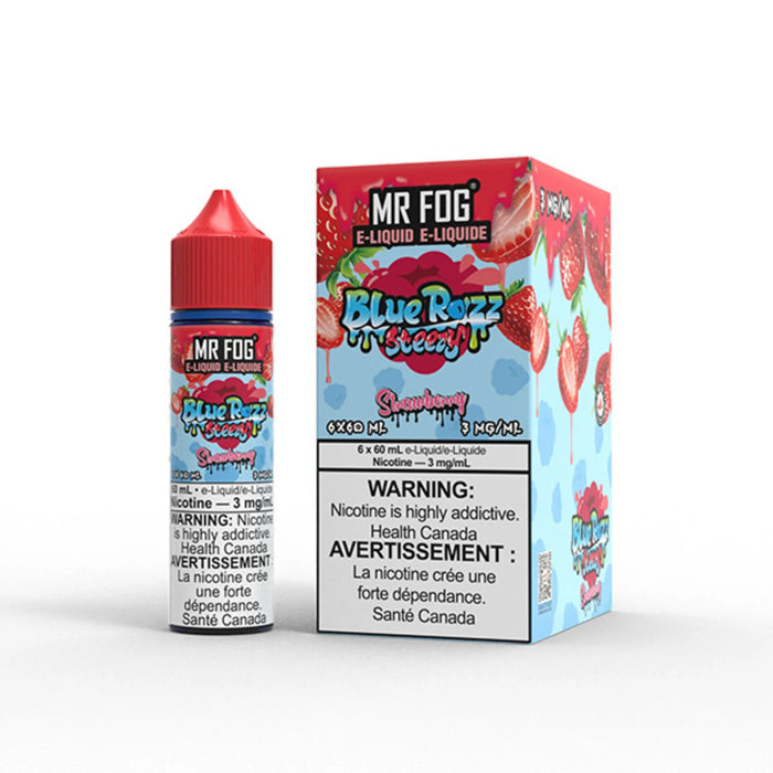 Mr Fog E-liquid Blue Razz Steezy Strawberry